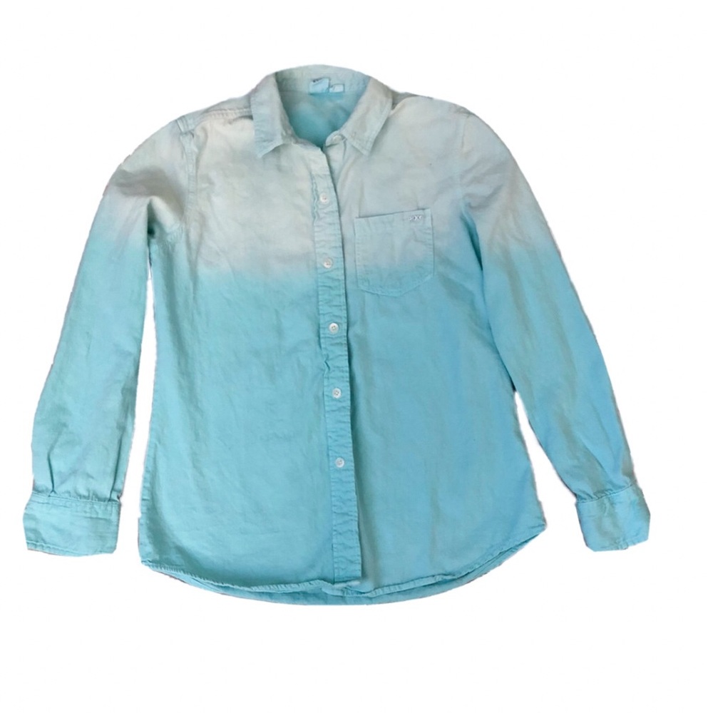 Roxy Women’s long sleeve ombré button up
